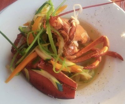 Halve kreeft in eigen kooknat (350 gr.)